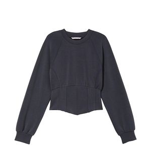 NWT Victoria's Secret Sandwash Corset Crewneck